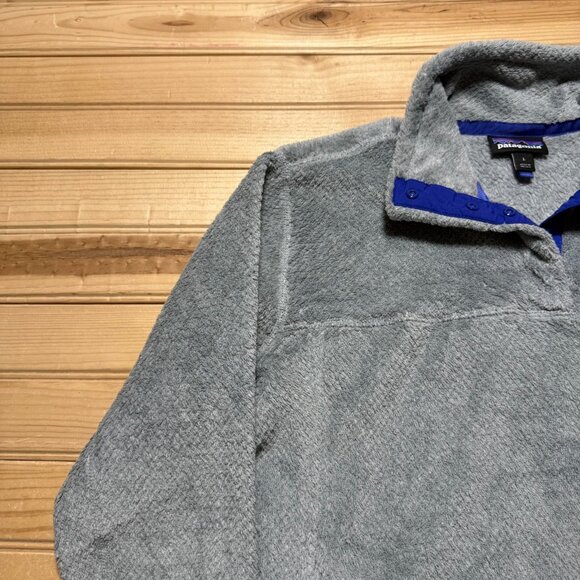 Patagonia Snap-T Mock Neck Fleece Pullover Hiking Gorpcore Jacket Womens - Large - Picture 3 of 12